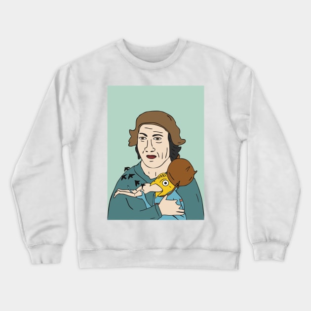 Hieronymus Bosch Crewneck Sweatshirt by grekhov